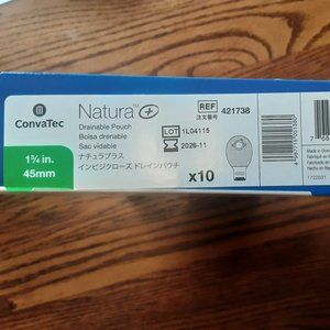 Convatec 421738 Drainable Pouch Colostomy